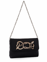 Load image into Gallery viewer, Black Serpent Clutch