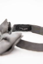 Load image into Gallery viewer, Black and White Bow Tie