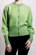 Load image into Gallery viewer, Cashmere &amp; Fox Cardigan - Green Apple - SOLD OUT