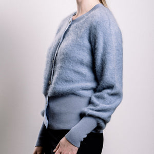 Cashmere & Fox Cardigan - Seattle Sky