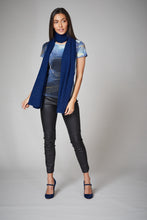 Load image into Gallery viewer, Navy Cashmere Shawl