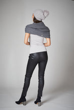 Load image into Gallery viewer, Grey Infinity Scarf