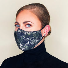 Load image into Gallery viewer, Monarch Grey Face Mask