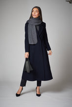 Load image into Gallery viewer, Heather Grey Crystal Cashmere Shawl