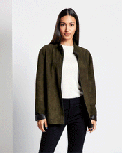 Load image into Gallery viewer, Switch Reversible Suede Jacket