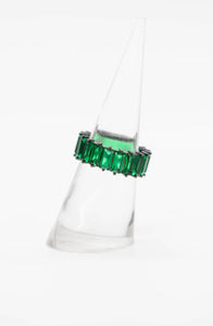 Audrey Emerald Ring