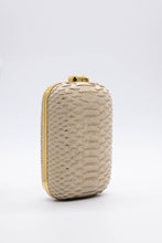 Load image into Gallery viewer, Arti Moda Pill Box Clutch - Ivory