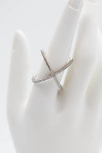 Load image into Gallery viewer, X Crystal Ring