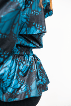 Load image into Gallery viewer, Peplum Monarch Rain Shell