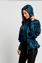 Load image into Gallery viewer, Peplum Monarch Rain Shell