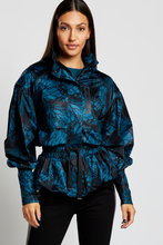 Load image into Gallery viewer, Peplum Monarch Rain Shell