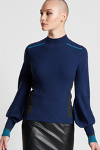 Load image into Gallery viewer, Pathway Ribbed Sweater - Navy
