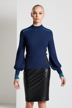 Load image into Gallery viewer, Pathway Ribbed Sweater - Navy