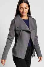 Load image into Gallery viewer, Zoom Bonded Knit Jacket - Heather Grey