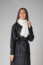 Load image into Gallery viewer, Ivory Crystal Cashmere Shawl