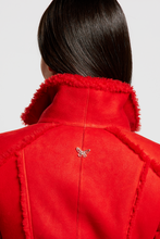 Load image into Gallery viewer, ONE OF A KIND: Shearling Biker Jacket
